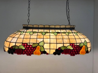 Tiffany leestafellamp biljartlamp Fruit
