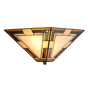 Tiffany ceiling lamp 37x37cm 2xE27 Indian Summer