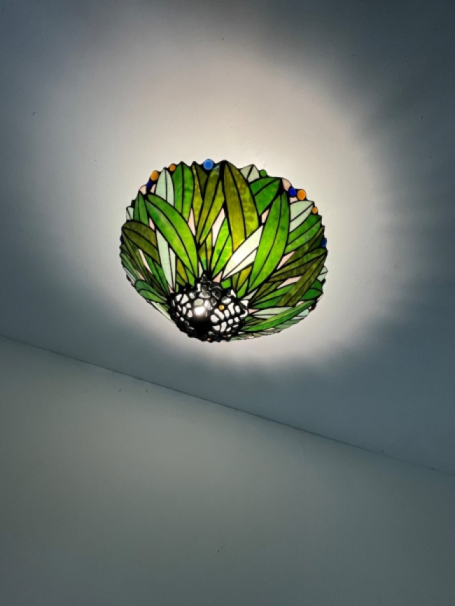Tiffany plafondlamp Andorra Loose 40  96