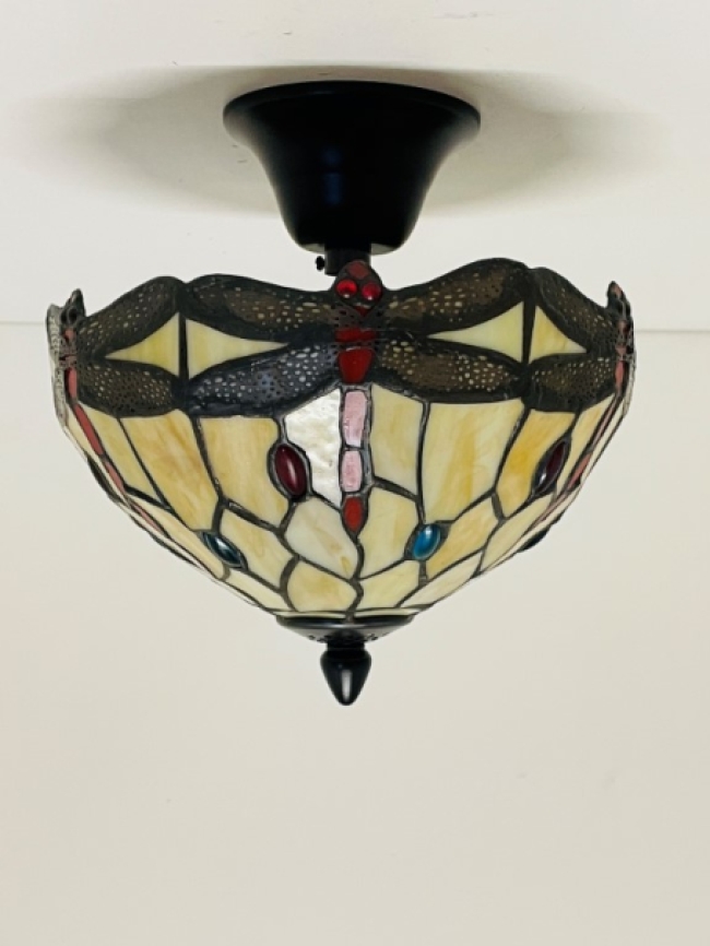 Tiffany plafondlamp Dragonfly 1034-  2596