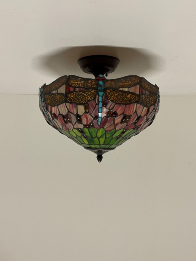 Tiffany plafondlamp Dragonfly 40 Flow - 9201