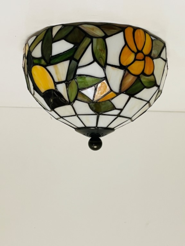 Tiffany Plafondlamp Ø25cm Brescia - 80