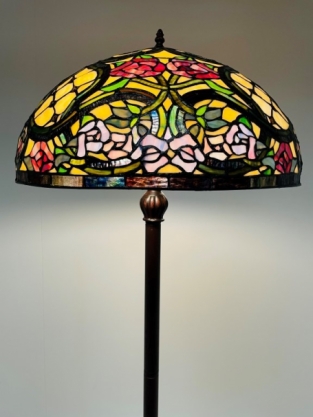 Tiffany Stehlampe Floreale 50 Rich
