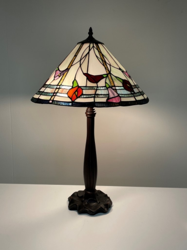 Tiffany tafellamp Calla 40  P6