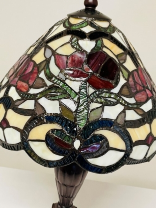 Tiffany Tischlampe Floral 32