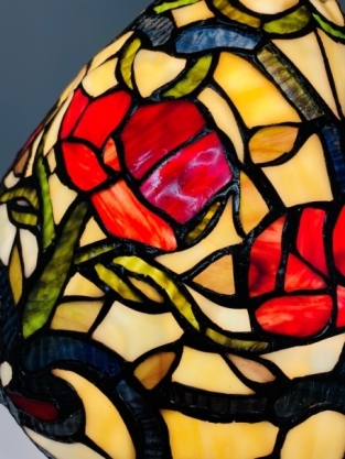 Tiffany Tischlampe Floral 32