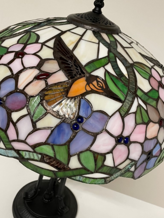 Tiffany tafellamp Hummingbird 40 P12