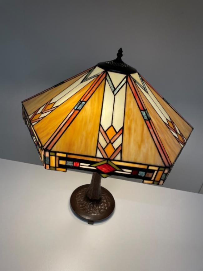 Tiffany tafellamp Ø 50cm Wyber P1