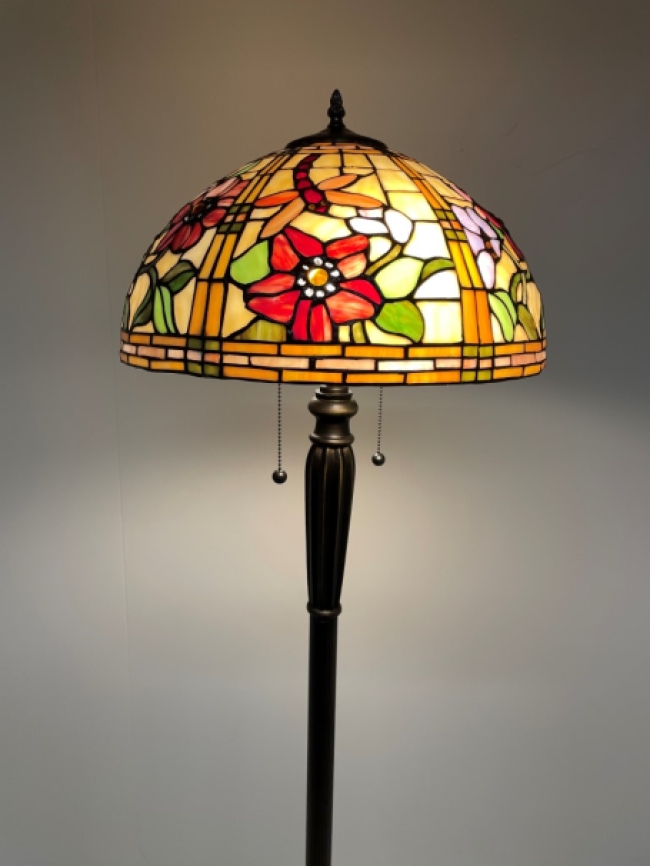 Tiffany vloerlamp Alabama 405951