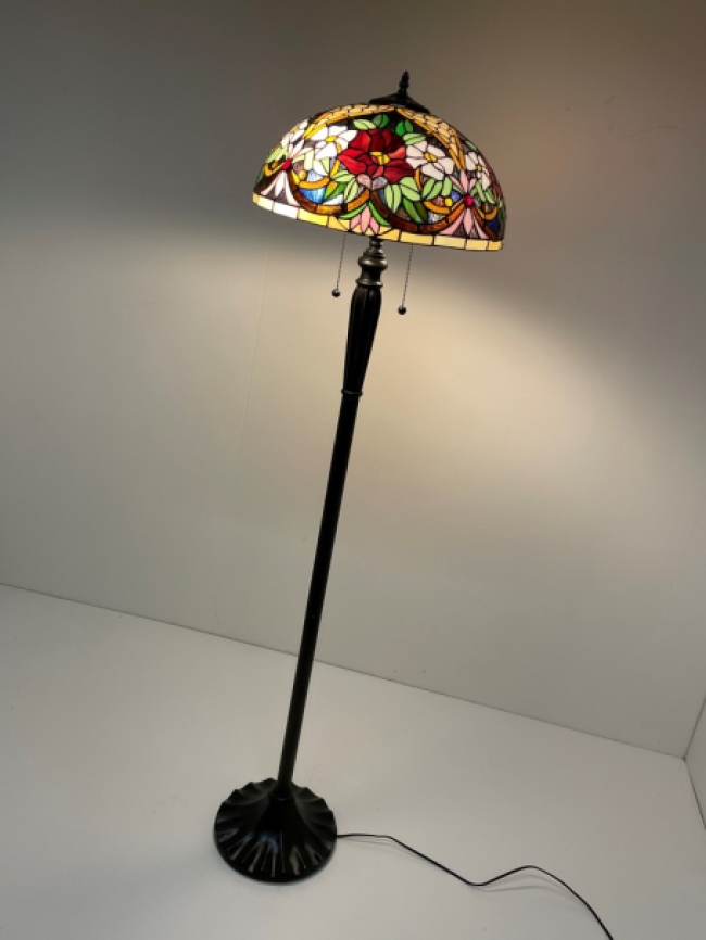 Tiffany vloerlamp Ø40cm Madeira- 5951