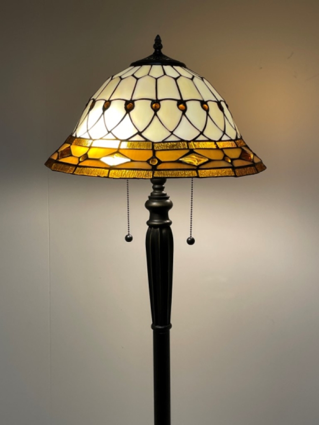 Tiffany vloerlamp Ø40cm Switserland  - 5951
