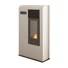 pelletkachel zita 7,5 kW wit