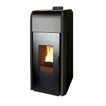 cv pelletkachel chiara 29 kW zwart