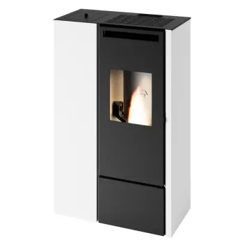 pelletkachel pia wit