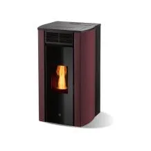 cv pelletkachel garda 14 kW rood