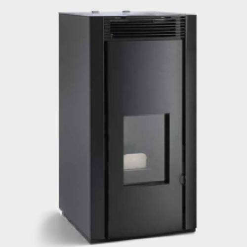 pelletkachel cv gamma 30 kw zwart