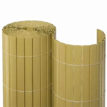 kunststof tuinscherm bamboe 120 cm hoog