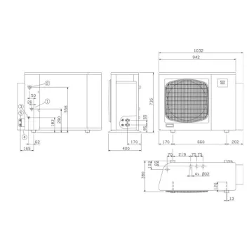 im monoblock lucht/water warmtepomp