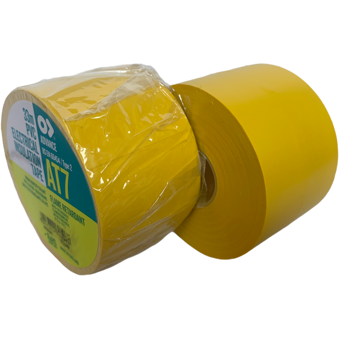PVC tape - geel - HPX - 10m x 5cm