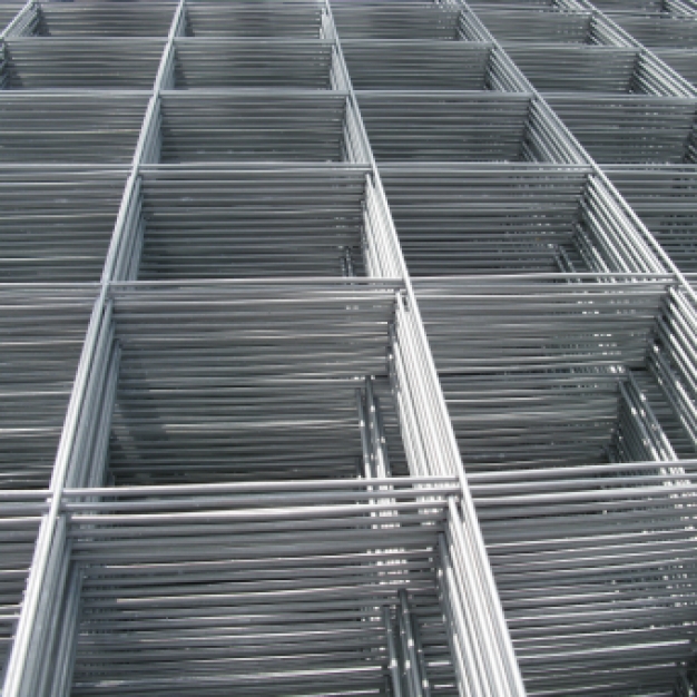 Draadmat 10cm verzinkt - 210x120x3mm (2,53m2) 