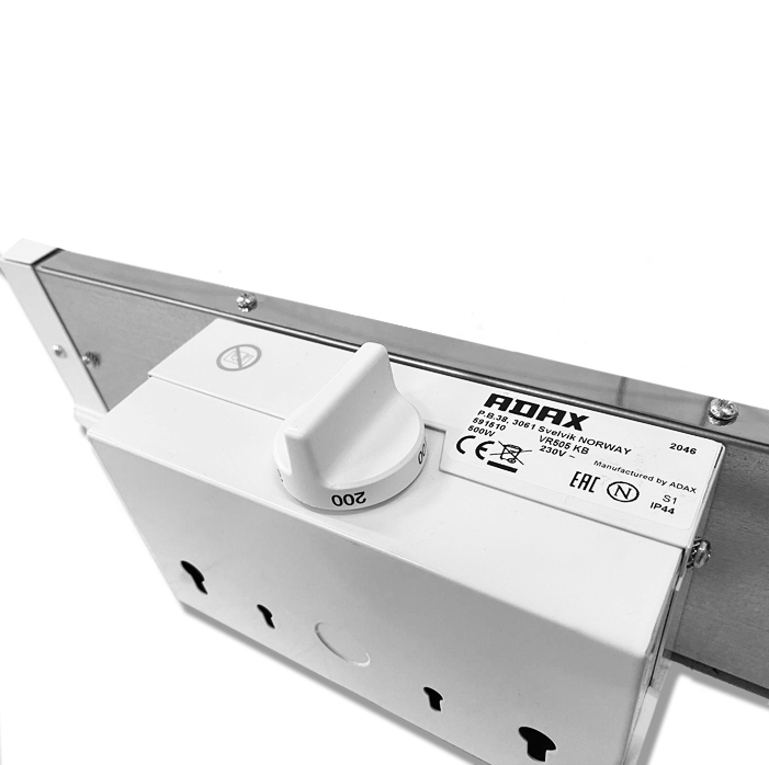 Adax infrarood warmtestraler - 500w - 5 jr garantie