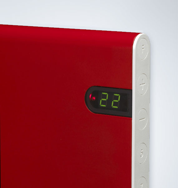 Adax Neo, NP20, 37cm hoog rood - 2000 watt