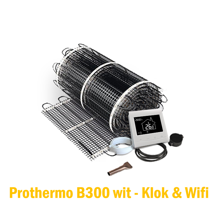 Vloerverwarming set  - 1500 Watt - Profort - 50 jr garantie