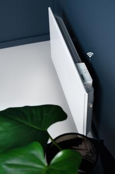 Adax Neo wifi, H12, 33cm hoog wit - 1200 watt