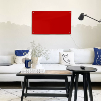 Konighaus infrarood paneel, rood glas -  450w