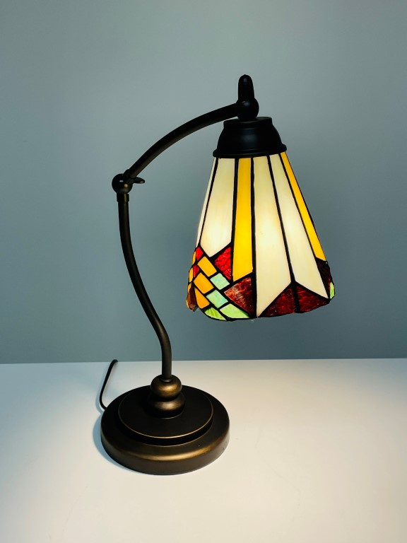 Tiffany bureaulamp Siena