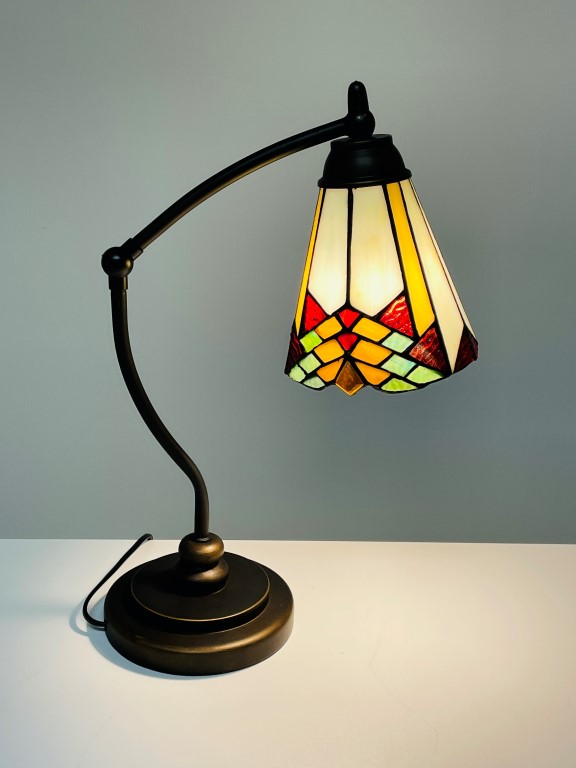 Tiffany bureaulamp Siena