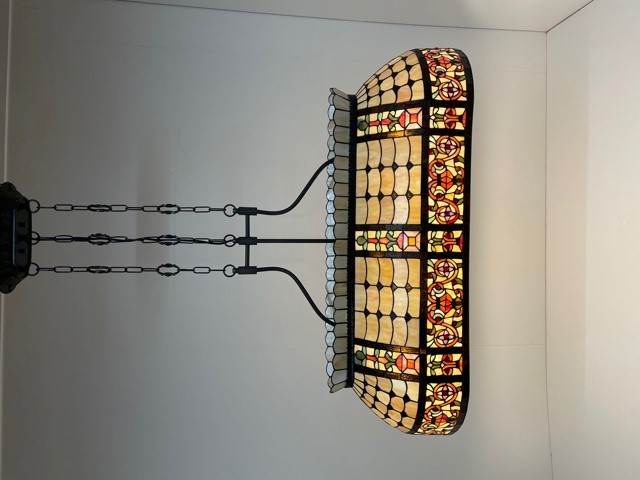 Tiffany hanglamp pool-leestafellamp Carrousel