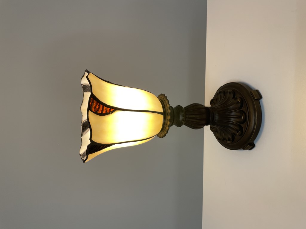 Tiffany tafellamp Corolla uplight