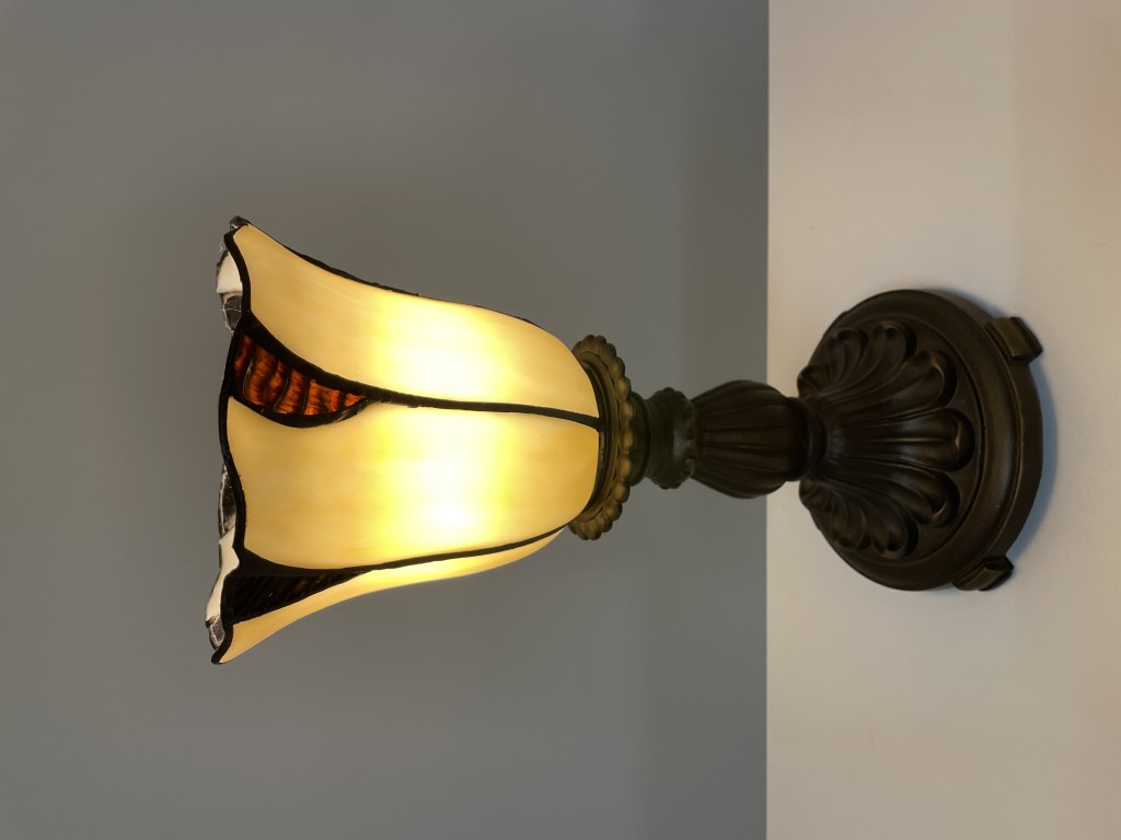 Tiffany tafellamp Corolla uplight