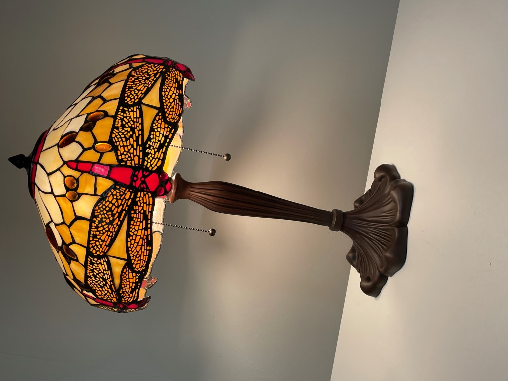 Tiffany tafellamp Dragonfly 40-5791