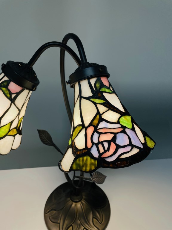 Tiffany tafellamp Flora