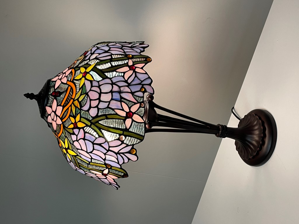 Tiffany tafellamp Malaga 40 - P52