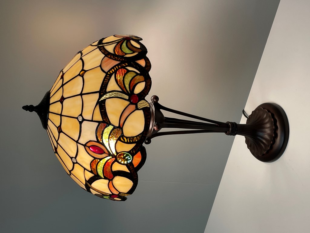 Tiffany tafellamp Roxbury 40 P52