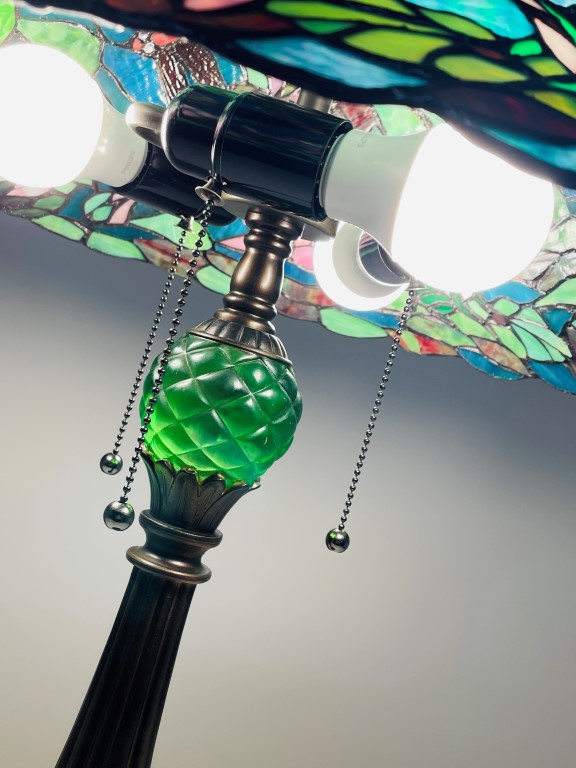 Tiffany tafellamp Waterlife