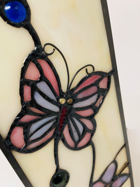 Tiffany windlicht Papillon klein