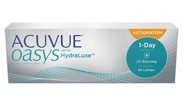 Acuvue Oasys 1 day for astigmatism