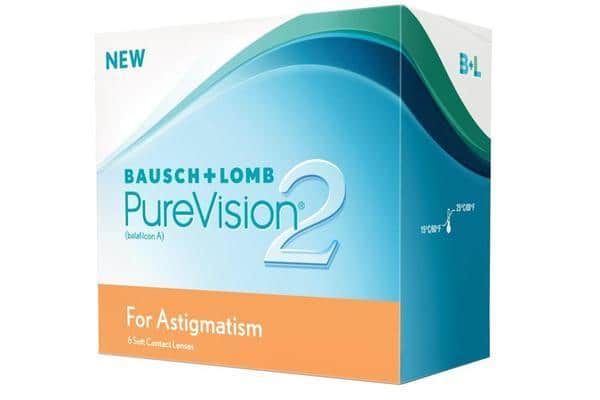 Purevision 2 for astigmatism