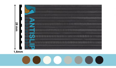 Want to make your stairs safer? With an anti-slip stair strip, it