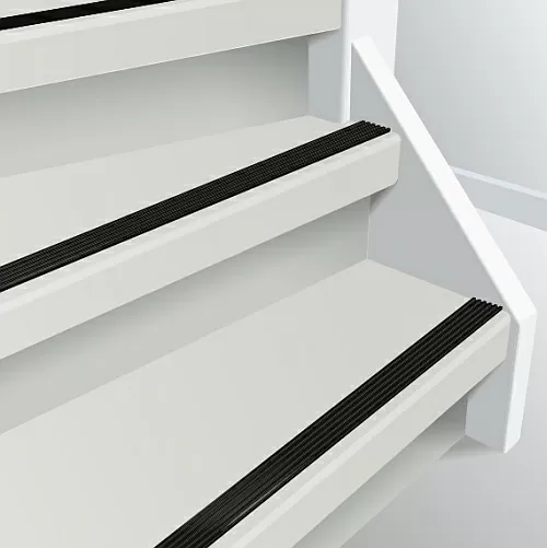 Stair tape the solution for slippery stairs