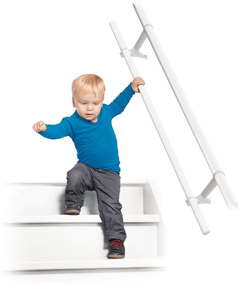 Let children use the stairs in a safe way