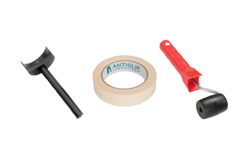 antislip stair tape application tools