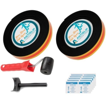 ronde hoeken antislip trap strip