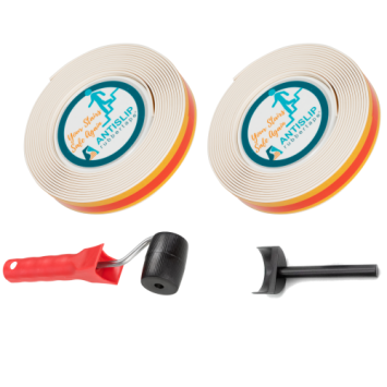 antislip trap tape stroken maak set créme
