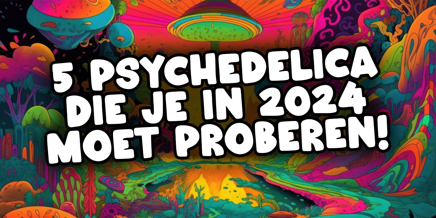 5 psychedelica die je in 2024 moet proberen!