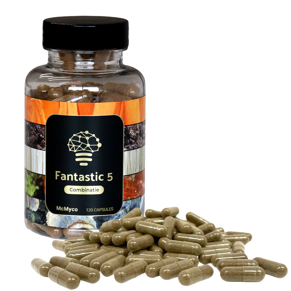 Fantastic 5 extract capsules - 120 stuks